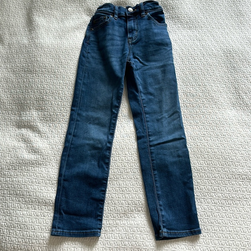 J Crew Crewcuts Boys Slim Adjustable Denim Jeans